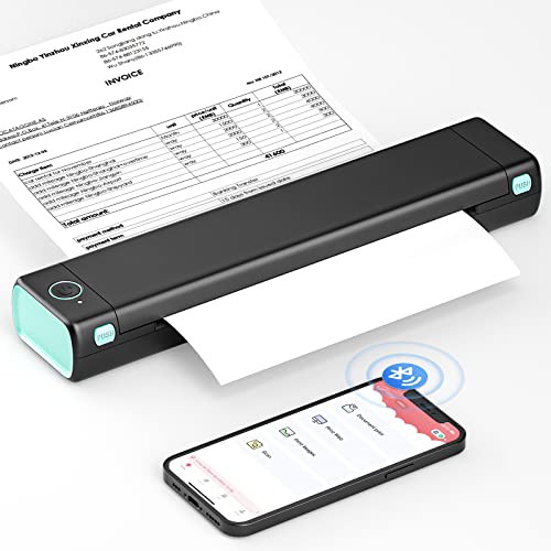 Itari M08F モバイルプリンター A4 ミニプリンター携帯プリンターコピー機 家庭用portable printer熱転写 プリンター 家庭用およびオフィ