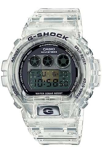 [カシオ] 腕時計 ジーショック 【国内正規品】 G-SHOCK 40th Anniversary Clear Remix DW-6940RX-7JR メンズ クリア