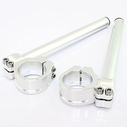 汎用 50Φ 50mm 50パイ セパレートハンドル/セパハン キット シルバー 角度調整可能 LOWタイプの通販は