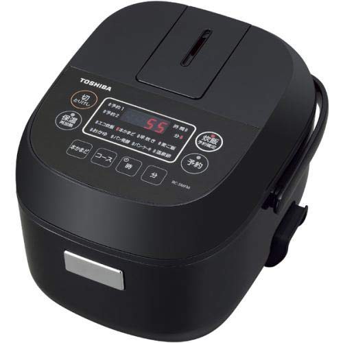 東芝 マイコンジャー炊飯器(3合炊き) ブラックTOSHIBA RC-5MFM-Kの通販は