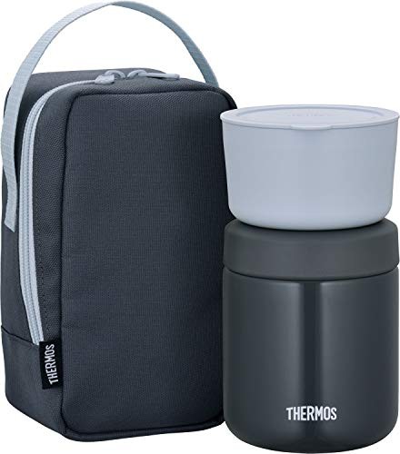 サーモス 真空断熱スープランチセット 300ml ダークグレー JBY-550 DGYの通販は