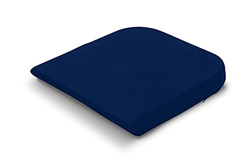 テンピュール(Tempur) クッション ダークブルー 約 幅40x奥行42x厚さ5cm ドーナツクッション 131472の通販は