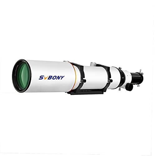 SVBONY SV503 天体望遠鏡 屈折式 望遠鏡 口径102mm EDガラス f/7 焦点距離714mm OTA 鏡筒のみ 高倍率 学研 キャンプ 天体観測