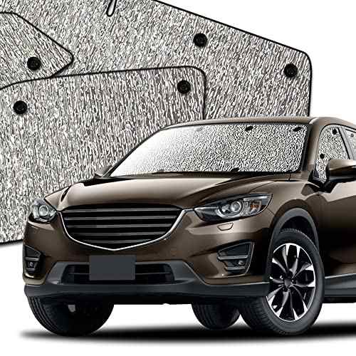 趣味職人 サンシェード シームレスサンシェード CX-5 KE系 CX 5 車用 カーテン 車中泊 カーフィルム フルセット 日本製 『03s-f009-sa』