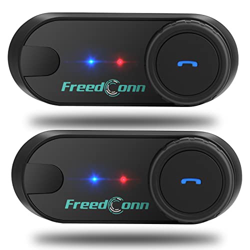 ハイク インカム 2台セット FreedConn T-COM VB バイク用 ヘルメット インカム 高交換性 2人音楽共有と3人インターコムと2人800ｍ通話に