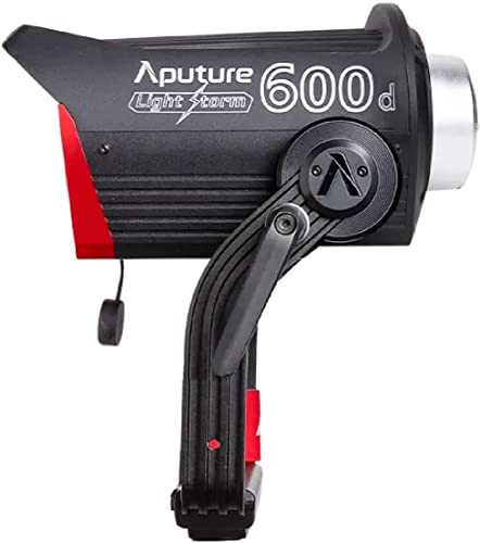 【Aputure正規代理】Aputure LS 600d 撮影用ライト 600W 色温度5600K 撮影ライト CRI/TLCI96 98,500Lux＠1m 定常光ビデオライト 8プログラム照明効果 アプリ制御可能 無段階調光 CCT