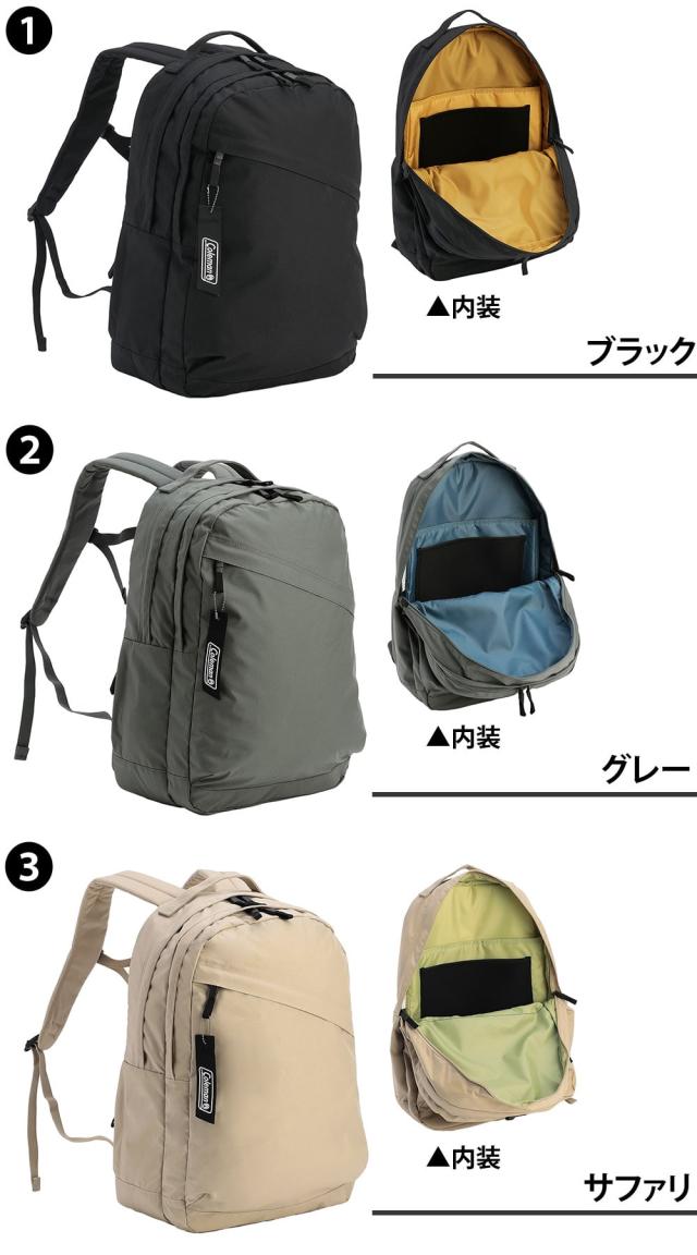 【最大900円OFF】モールクーポン対象！コールマン リュック バックパック デイパック 25L A4 B4 軽量 Coleman ユニウォーカー25 メンズ レディース キッズ ポイント10倍 送料無料 誕生日プレゼント ギフト ラッピング無料 【正規代理店】_1