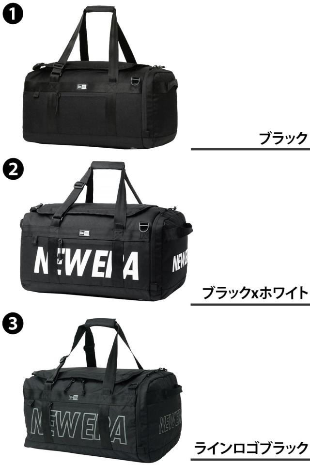 【最大900円OFF】モールクーポン対象！ニューエラ バッグ 2WAY ダッフルバッグ リュック ボストンバッグ NEW ERA クラブダッフルバッグ 50L A3 B4 A4 ポイント10倍 送料無料 誕生日プレゼント ギフト ラッピング無料 【正規代理店】_1