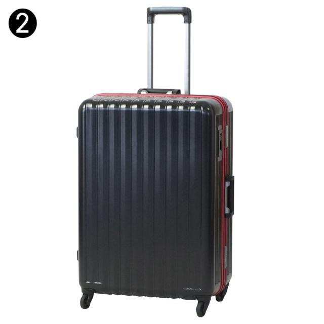【メーカー直送】 バウンドリップ BOUNDRIP スーツケース キャリー ハード 105L 大型 10拍以上 Lサイズ bd88 旅行 バック 修学旅行 出張 キャリーケース カジュアル バッグ 送料無料_2