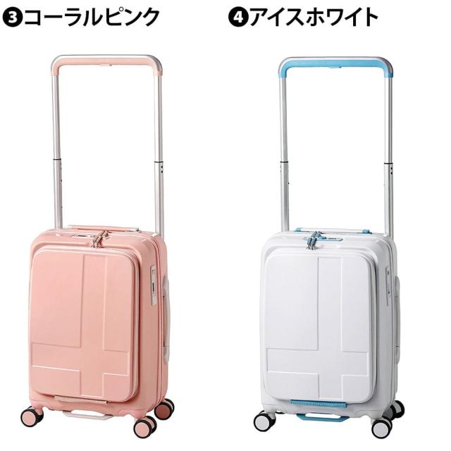 イノベーター スーツケース 機内持ち込み キャリーケース 旅行 ビジネスキャリー ハード フロントオープン innovator inv111 38L_2