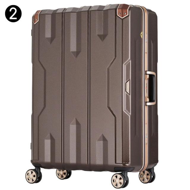 【メーカー直送】 レジェンドウォーカー LEGEND WALKER スパタ SPATHA スーツケース キャリー ハード 中型 62L 5〜7泊程度 Mサイズ フレームタイプ 5113-60 旅行 バック 出張 キャリーケース カジュアル 送料無料_2