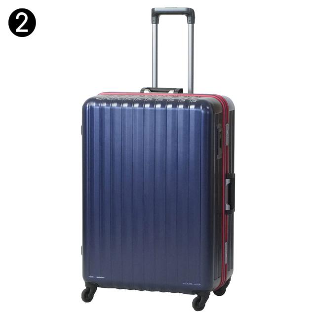 【メーカー直送】 バウンドリップ BOUNDRIP スーツケース キャリー ハード 105L 大型 10拍以上 Lサイズ bd88 旅行 バック 修学旅行 出張 キャリーケース カジュアル バッグ 送料無料_3