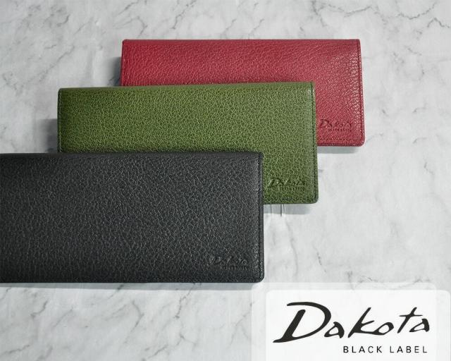 ダコタブラックレーベル モスト 長財布 被せ長財布 財布 620051ダコタ 財布 メンズ Dakota black label やぎ革 日本製 レディース ブラック 黒 シンプル コンパクト 無地 送料無料 プレゼント ラッピング無料_3