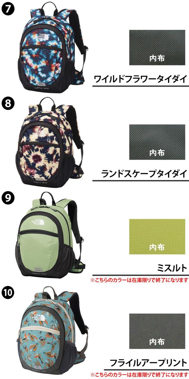 【最大900円OFF】モールクーポン対象！ノースフェイス バッグ リュックサック デイパック バックパック THE NORTH FACE キッズパックス スモールデイ 15L A4 NMJ72360 男の子 女の子 キッズ ポイント10倍 送料無料 誕生日プレゼント ギフト ラッピング無料 【正規代理店】_3