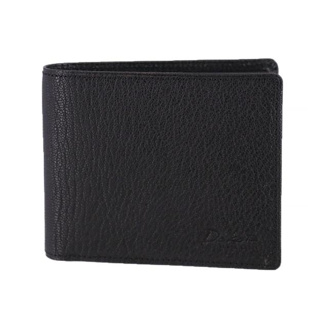 ダコタブラックレーベル モスト 二つ折り財布 折財布 財布 620050ダコタ 財布 メンズ Dakota black label やぎ革 日本製 レディース ブラック 黒 シンプル コンパクト 無地 送料無料 プレゼント ラッピング無料_4