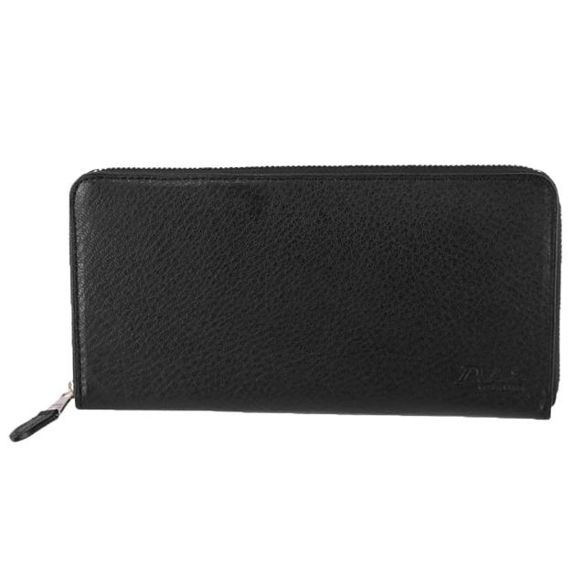 ダコタブラックレーベル モスト 長財布 ラウンドファスナー長財布 財布 620052ダコタ 財布 メンズ Dakota black label やぎ革 日本製 レディース ブラック 黒 シンプル コンパクト 無地 送料無料 プレゼント ラッピング無料_4