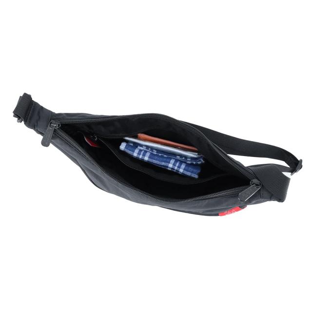 【最大900円OFF】モールクーポン対象！マンハッタンポーテージ ショルダーバッグ B6 Manhattan Portage MP2403PNT ブロンククレセントバッグパデッドナイロンタフタ ブラック メンズ レディース キッズ ポイント10倍 送料無料 誕生日プレゼント ギフト ラッピング無料_4