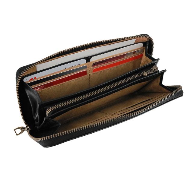 ダコタブラックレーベル 財布 小物 長財布 ラウンドファスナー 薄型 本革 Dakota BLACK LABEL ハイデ 620254 メンズ レディース ポイント10倍 送料無料 誕生日プレゼント ギフト ラッピング無料 【正規代理店】_5