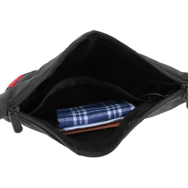 【最大900円OFF】モールクーポン対象！マンハッタンポーテージ ショルダーバッグ B6 Manhattan Portage MP2403PNT ブロンククレセントバッグパデッドナイロンタフタ ブラック メンズ レディース キッズ ポイント10倍 送料無料 誕生日プレゼント ギフト ラッピング無料_5