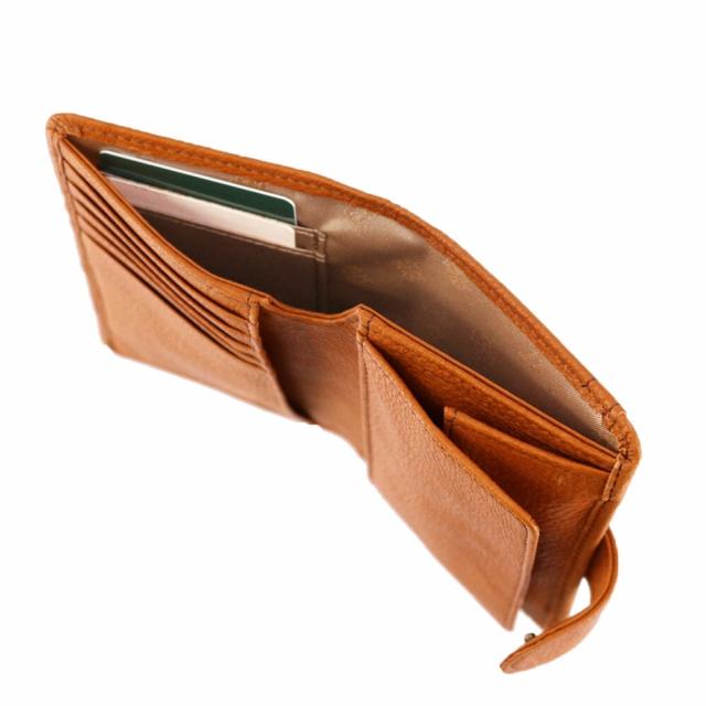 ダコタ Dakota 二つ折り財布 折財布 ミニ財布 アーブル 31360 オレンジ ブラウン グリーン ネイビー 天然革 経年変化 レディース ポイント10倍 送料無料 誕生日プレゼント ギフト プレゼント ラッピング無料_6