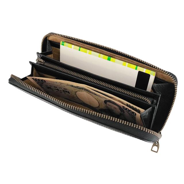ダコタブラックレーベル 財布 小物 長財布 ラウンドファスナー 薄型 本革 Dakota BLACK LABEL ハイデ 620254 メンズ レディース ポイント10倍 送料無料 誕生日プレゼント ギフト ラッピング無料 【正規代理店】_6