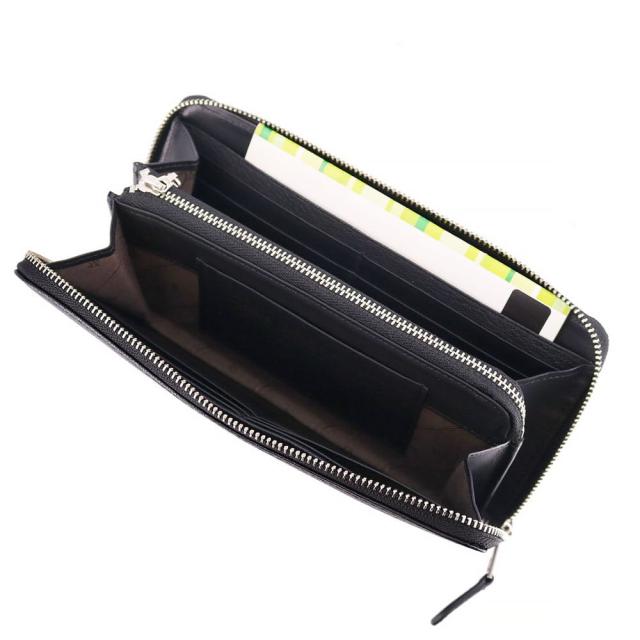ダコタブラックレーベル モスト 長財布 ラウンドファスナー長財布 財布 620052ダコタ 財布 メンズ Dakota black label やぎ革 日本製 レディース ブラック 黒 シンプル コンパクト 無地 送料無料 プレゼント ラッピング無料_7