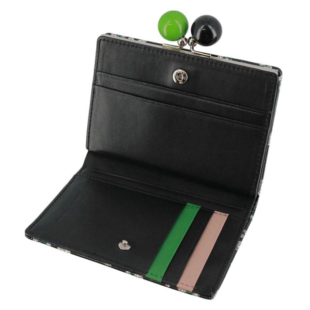 【OFF】モールクーポン対象！ツモリチサト 財布 二つ折り財布 折財布 がま口財布 小銭入れあり tsumori chisato グリッターフラワー 57854 レディース 本革 日本製 小さめ ポイント10倍 送料無料 誕生日プレゼント ギフト ラッピング無料 【正規代理店】_7