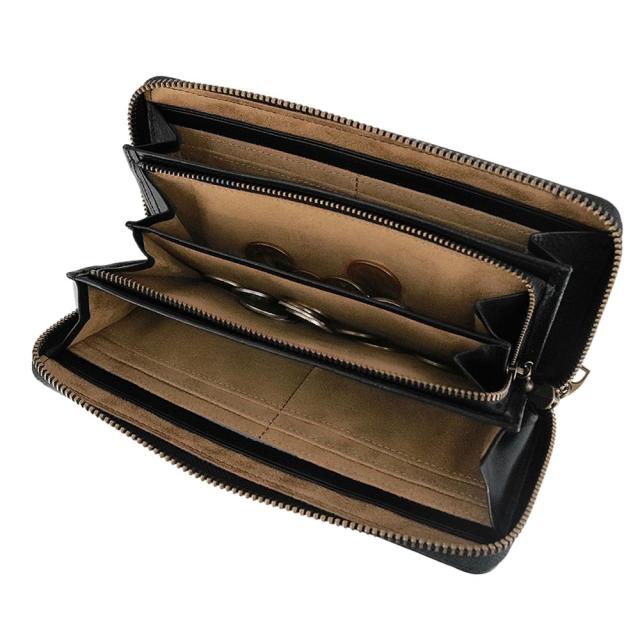 ダコタブラックレーベル 財布 小物 長財布 ラウンドファスナー 薄型 本革 Dakota BLACK LABEL ハイデ 620254 メンズ レディース ポイント10倍 送料無料 誕生日プレゼント ギフト ラッピング無料 【正規代理店】_8