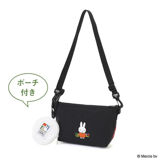 【最大900円OFF】モールクーポン対象！【ミッフィーコラボ】 マンハッタンポーテージ ショルダーバッグ ショルダーポーチ Manhattan Portage ズコッチクラッチ MP6020MF70 最新限定モデル ブラック ポイント10倍 送料無料 ラッピング無料 【正規代理店】_8