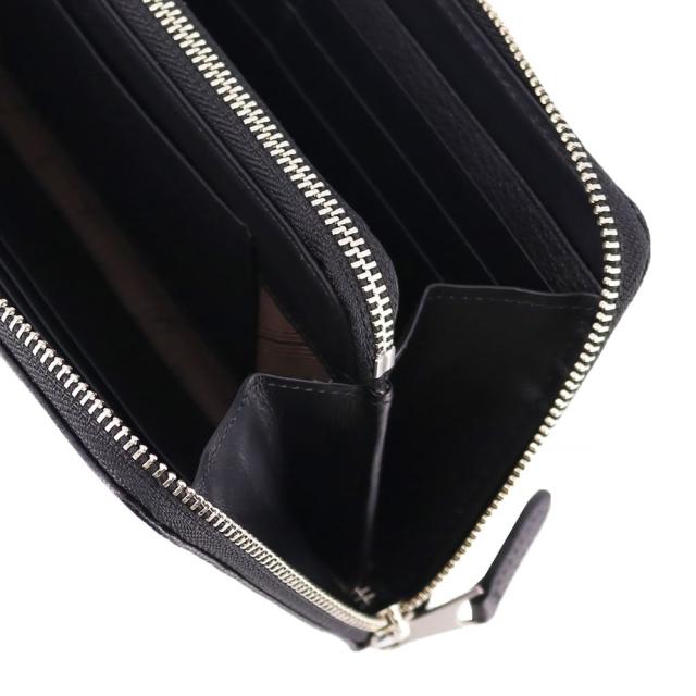 ダコタブラックレーベル モスト 長財布 ラウンドファスナー長財布 財布 620052ダコタ 財布 メンズ Dakota black label やぎ革 日本製 レディース ブラック 黒 シンプル コンパクト 無地 送料無料 プレゼント ラッピング無料_9