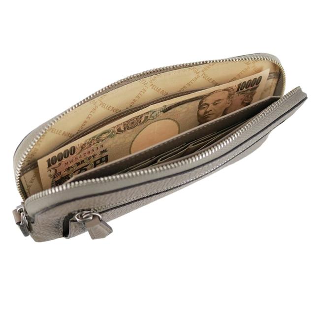 【OFF】モールクーポン対象！ペレボルサ 財布 長財布 小さめ 薄マチ 本革 PELLE BORSA コンフィ ラウンドファスナー長財布 206711 レディース ポイント10倍 送料無料 誕生日プレゼント ギフト ラッピング無料 【正規代理店】_9