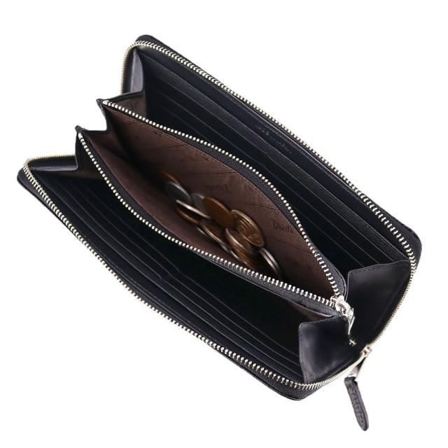 ダコタブラックレーベル モスト 長財布 ラウンドファスナー長財布 財布 620052ダコタ 財布 メンズ Dakota black label やぎ革 日本製 レディース ブラック 黒 シンプル コンパクト 無地 送料無料 プレゼント ラッピング無料_10