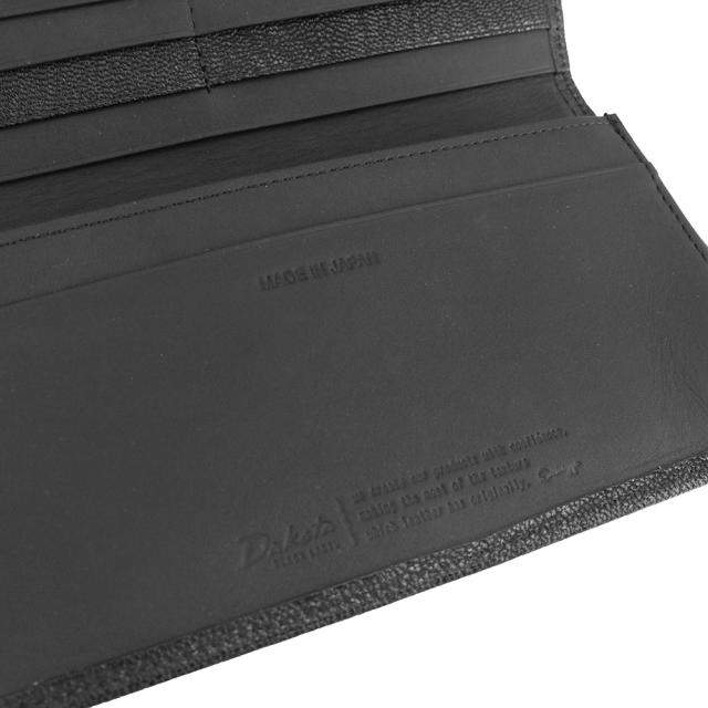 ダコタブラックレーベル モスト 長財布 被せ長財布 財布 620051ダコタ 財布 メンズ Dakota black label やぎ革 日本製 レディース ブラック 黒 シンプル コンパクト 無地 送料無料 プレゼント ラッピング無料_13