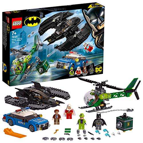 レゴ(LEGO) スーパー・ヒーローズ バットマン(TM) バットウィングとリドラー(TM) の強盗 76120 ブロック おもちゃ 男の子