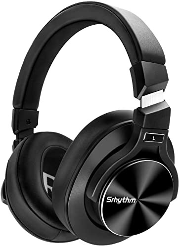 Srhythm NC75Pro ノイズキャンセリング ワイヤレスヘッドホン Bluetooth 5.0 オーバーイヤー型 ブルートゥースヘッドフォン 40時間音楽再