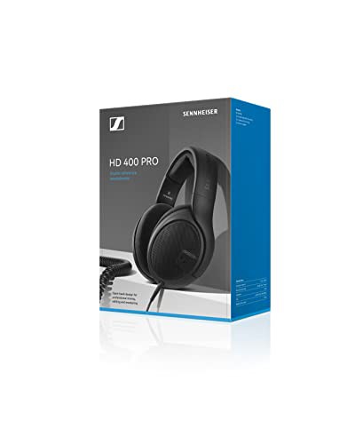 Sennheiser ゼンハイザー HD 400 PRO 【国内正規品】 700047 オープン型 開放型 スタジオモニター ヘッドホン ブラック