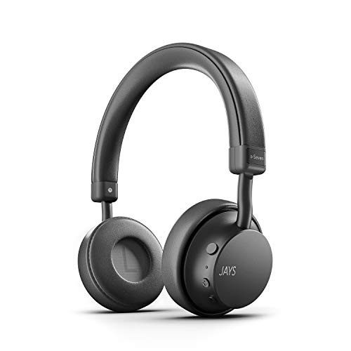 JAYS a-Seven Wireless ワイヤレスヘッドホン (Bluetooth 4.1/連続再生25時間/40mmドライバー/アルミ製ハウジング/グレー) JS-ASEW-GY2