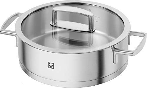 ZWILLING ツヴィリング 「 バイタリティ サービングパン 24cm 3L 」 ステンレス 両手 鍋 底面3層構造 キャセロール IH対応 食洗器対応日本正規販売品  66467ー240の通販は