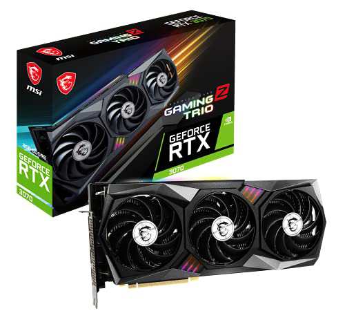 MSI GeForce RTX 3070 GAMING Z TRIO 8G LHR グラフィックスボード VD7857