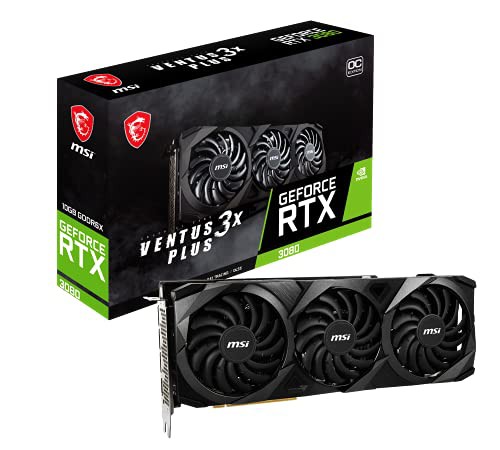 MSI GeForce RTX 3080 VENTUS 3X PLUS 10G OC LHR グラフィックスボード VD7850