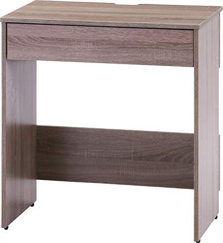 不二貿易 ワークデスク 学習机 幅70cm グレー 収納 工具不要 アジャスター付き 99394の通販は
