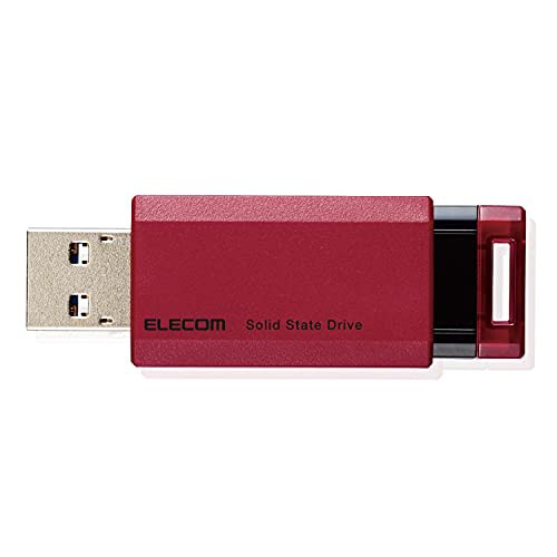 エレコム 外付けSSD 250GB USB3.2(Gen2) PS5/PS4(メーカー動作確認済) ノック式 レッド ESD-EPK0250GRDの通販は