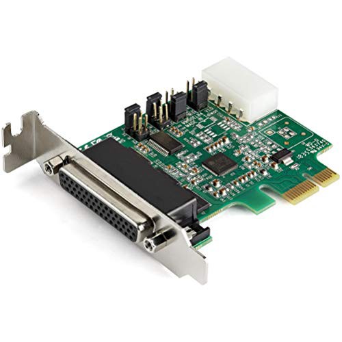 StarTech.com RS232シリアルアダプタカード/4ポート/ PCI Express x1/PCIe RS232シリアルホストコントローラカード/PCIe - シリアルDB9カード/16950 UART内蔵/ ロープロファイル拡の通販は
