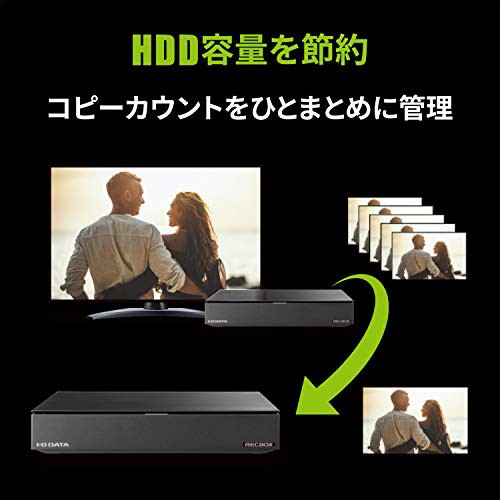 アイ・オー・データ ネットワークHDD メカニカルハードデイスク 4TB RECBOX テレビ録画 nasne スカパー! 自動ダビング スマホ対応 日本メ