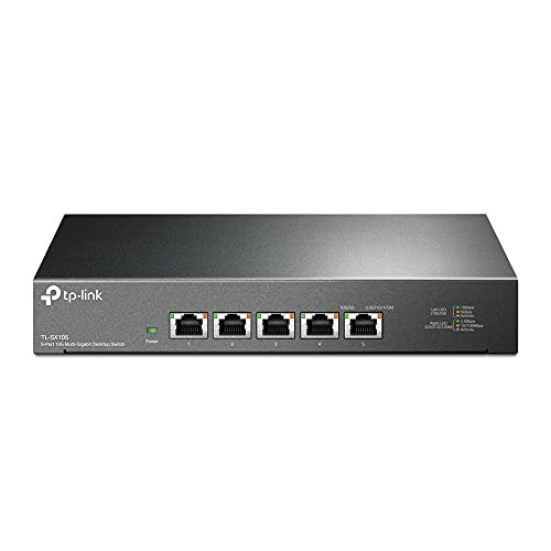 TP-Link 5ポート 全ポート10G対応 10G マルチギガビット アンマネージ プラグ&プレイ スイッチングハブ TL-SX105の通販は 41,000円