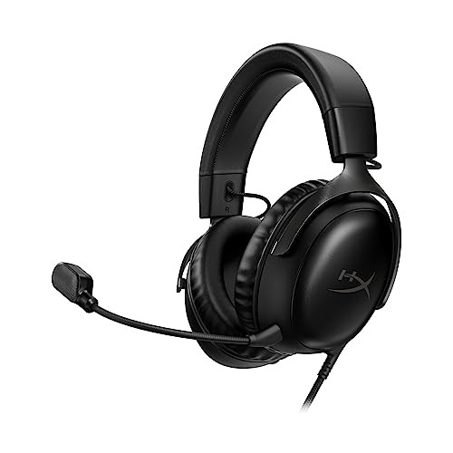 ハイパーエックス(HyperX) HyperX Cloud III ゲーミングヘッドセット DTS Headphone:X空間オーディオ 53mmドライバー搭載 Cloud IIの 快適性 ブラック PC、PS5、PS4、Xboxシリー