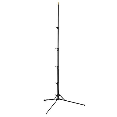 マンフロット(Manfrotto) ナノプラスポールスタンド ライトスタンド 最大耐荷重4kg 収納高52cm 全伸高197cm アルミニウム 5002BL