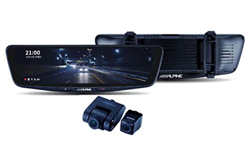 アルパイン(ALPINE) ドライブレコーダー搭載 10インチデジタルミラー(バンド装着タイプ/車外リアカメラ) DVR-DM1000B-OC 液晶の通販は