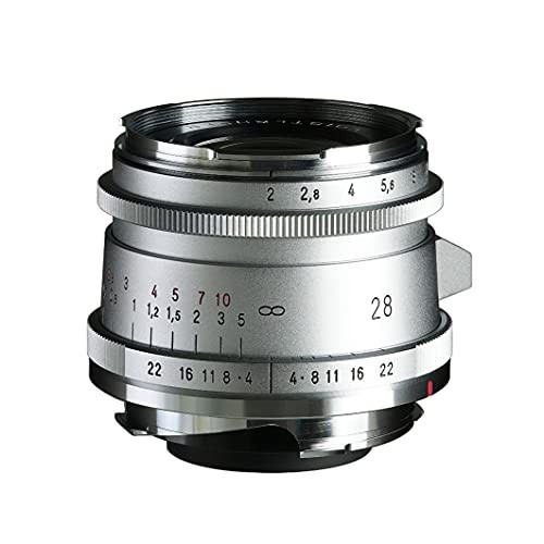 Voigtlander フォクトレンダー 広角レンズ ULTRON Vintage Line 28mm F2 Aspherical TypeII VM SILVER