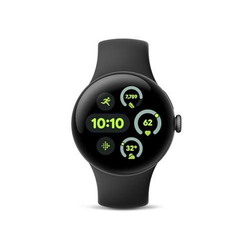 Google グーグル Pixel Watch 3 41mm Matte Black アルミケース/Obsidian アクティブ バンド(Wifi) GA05757-US 小